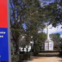 Problemas en Montijo con la 'Cruz de los caídos'