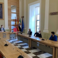El ayuntamiento muestra su apoyo a Cacereño y Diocesano para el ascenso