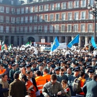 AUGC anuncia una gran movilización de guardias civiles