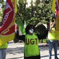 Manifestación en Badajoz: “Correos no se vende. Correos se defiende”