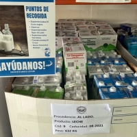 El Banco de Alimentos de Badajoz recauda más de 70.000 litros de leche