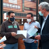 UpE se reúne con los afectados del CEIP Ortega y Gasset de Almendralejo