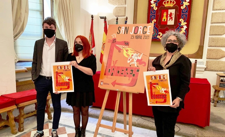 La celebración de San Jorge se reinventa debido a la pandemia