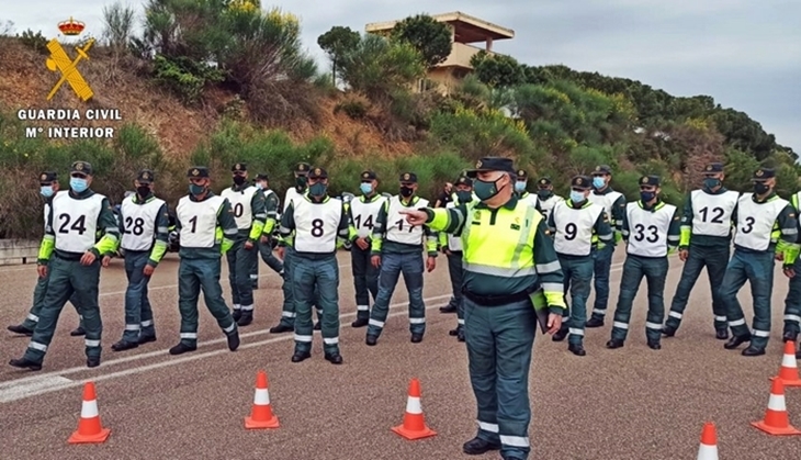 Pruebas de Selección de agentes para la Vuelta España a su paso por Extremadura