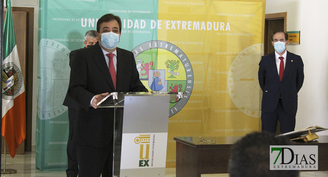 Antonio Huertas, nuevo presidente del Consejo Social de la UEx: &quot;Soy consciente de la responsabilidad&quot;