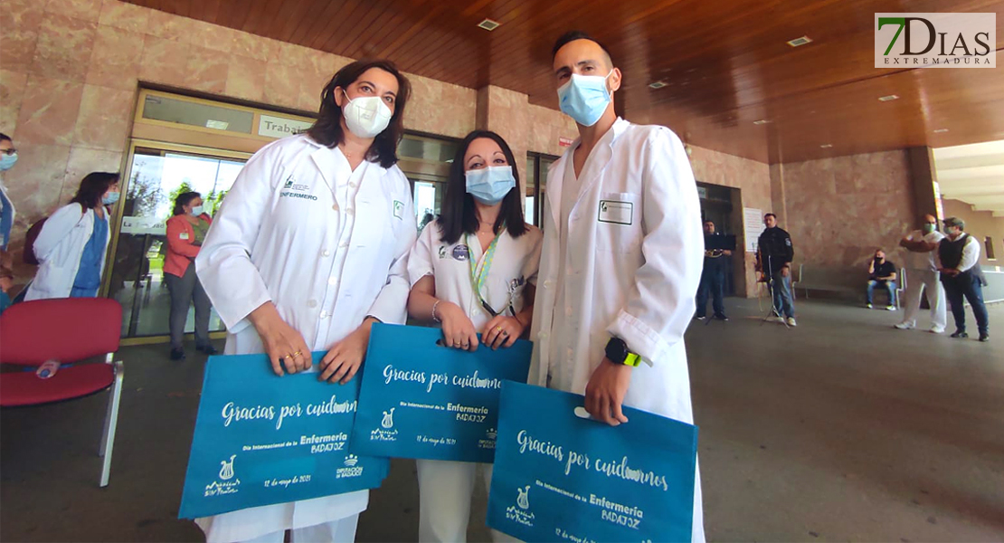 REPOR - Día Internacional de la Enfermería: homenaje en los hospitales de Badajoz