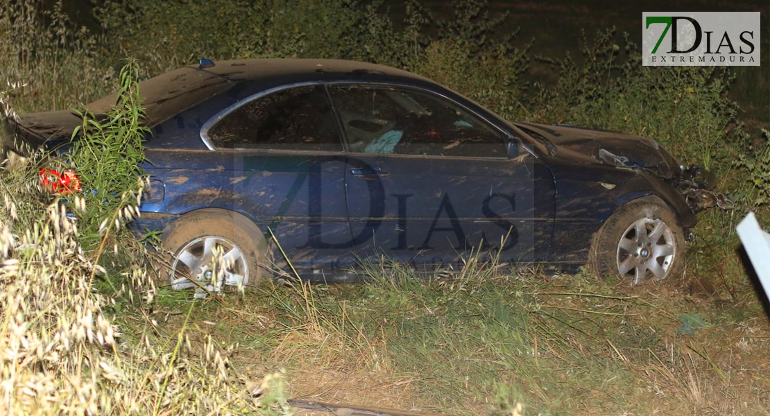 Grave accidente en el cruce de La Granadilla en Badajoz