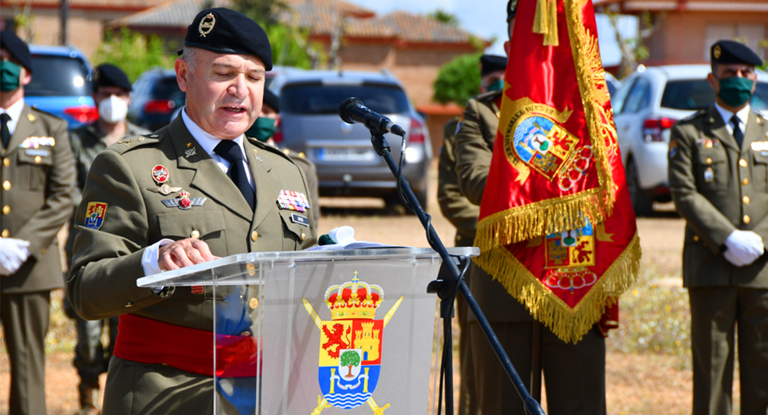 Imposición de Faja y Entrega de Mando en la Brigada “Extremadura” XI