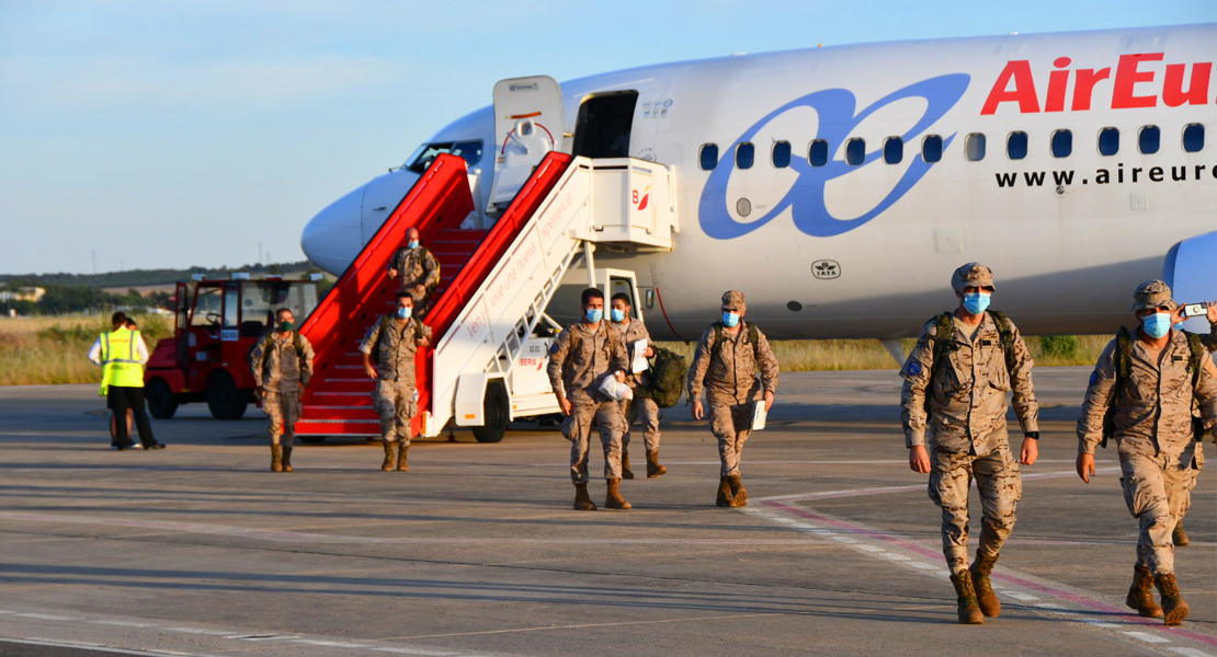 REPOR - Vuelta a casa: soldados destinados en Malí llegan a Badajoz