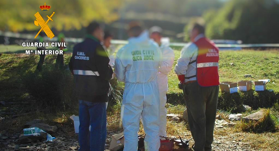 Los huesos encontrados en una finca extremeña pertenecen a una mujer desaparecida