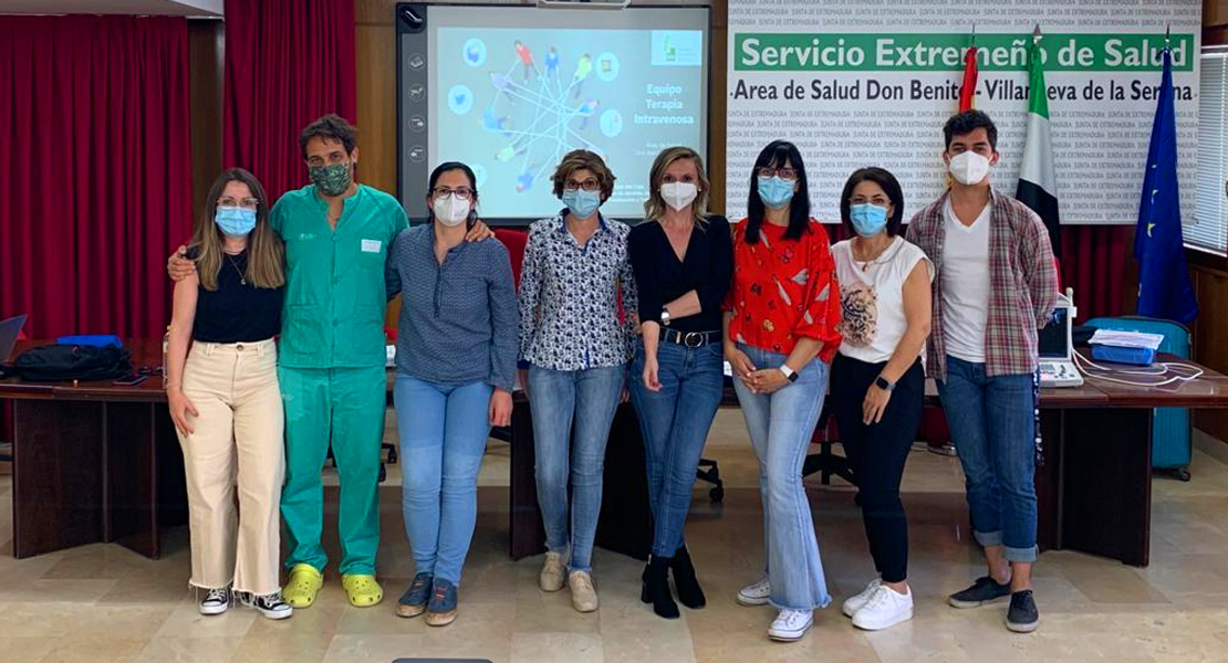 Terapia Intravenosa: el nuevo proyecto del Área de Salud Don Benito-Villanueva de la Serena