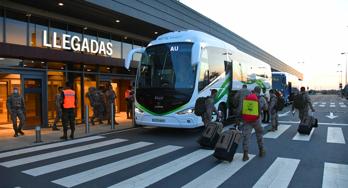 REPOR - Vuelta a casa: soldados destinados en Malí llegan a Badajoz