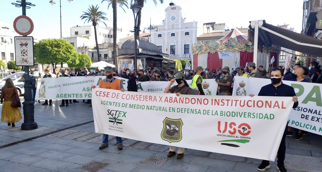 Los Agentes del Medio Natural no aguantan más y piden a Vara cesar a García Bernal