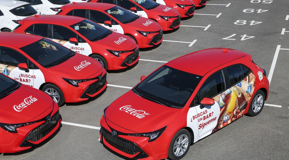 Coca-Cola incorpora vehículos híbridos en su flota para reducir su impacto ambiental