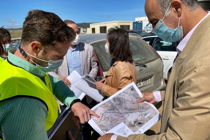 Las obras de la estación de bombeo de aguas residuales en Zafra finalizarán en septiembre