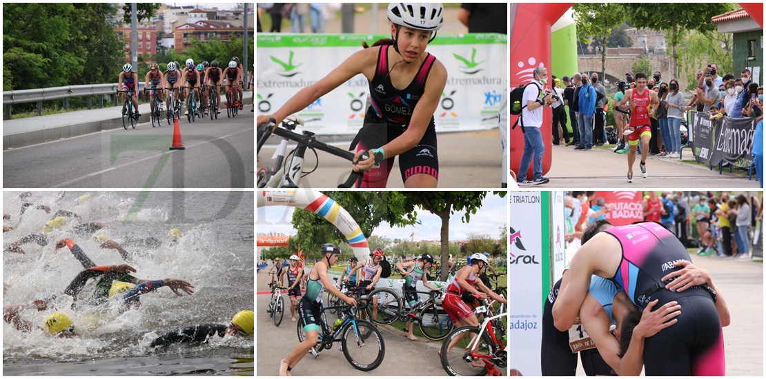 REPOR: El parque del Guadiana testigo de la XVI edición del Triatlón Puerta Palmas