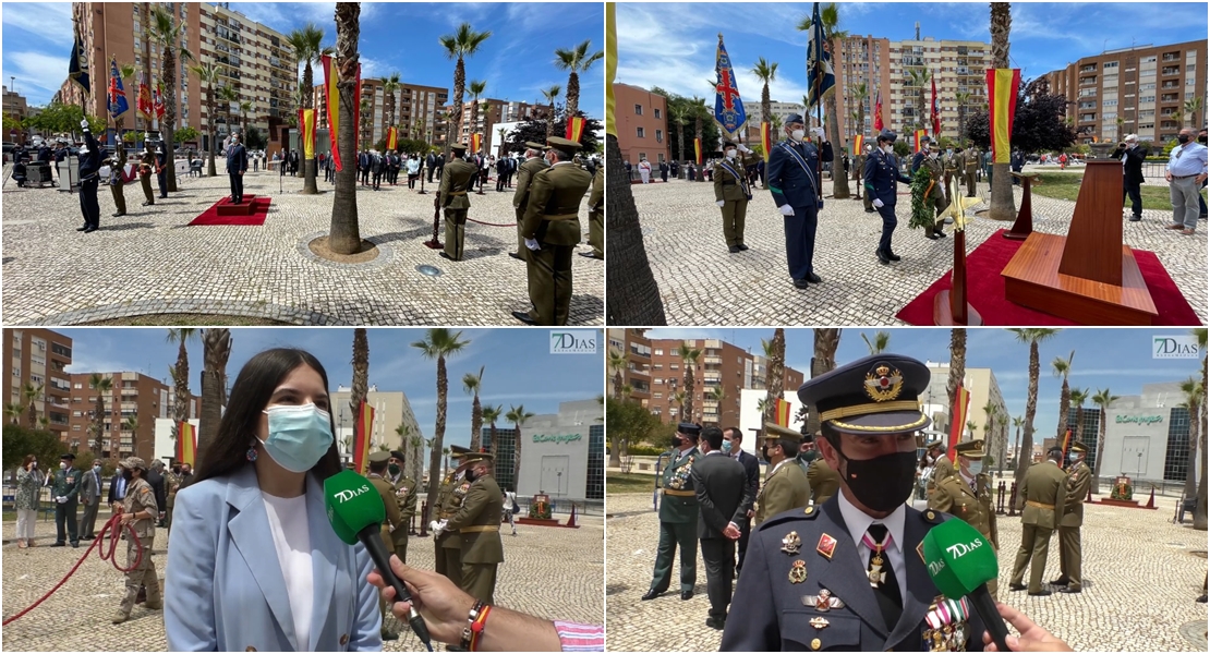 Emotivo acto para celebrar el 25 Aniversario de la Delegación de Defensa en Extremadura