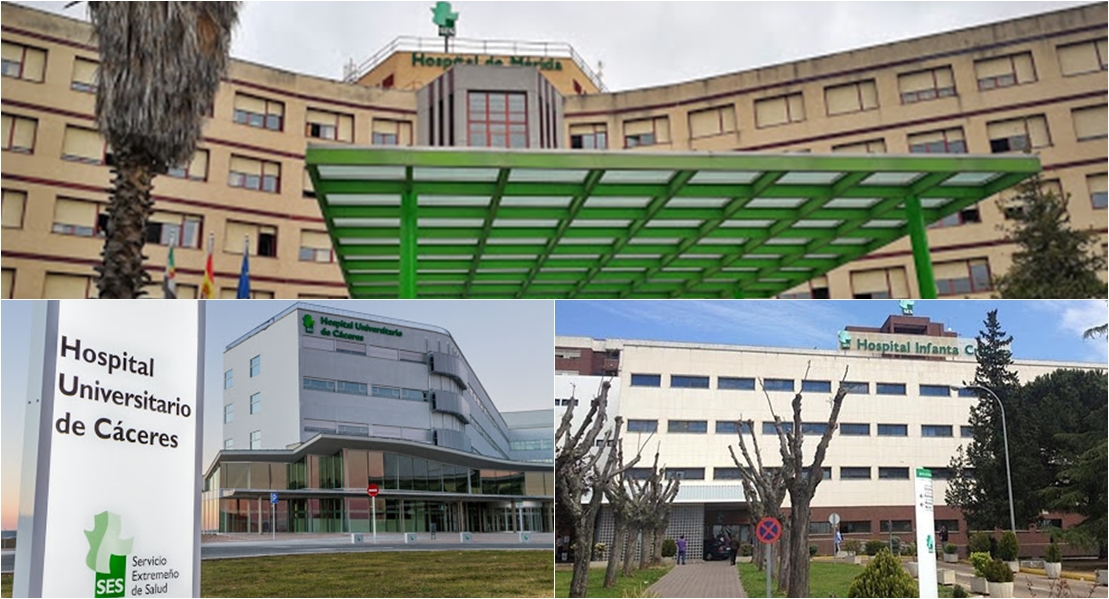 Los Complejos Hospitalarios de Badajoz, Cáceres y Mérida entre los 70 mejor valorados