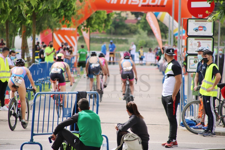 REPOR: El parque del Guadiana testigo de la XVI edición del Triatlón Puerta Palmas