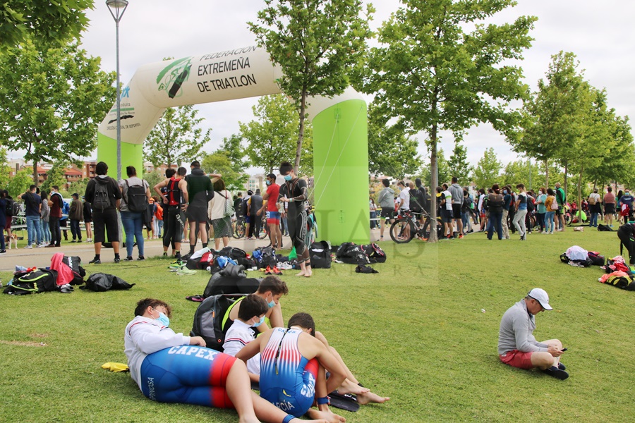 REPOR: El parque del Guadiana testigo de la XVI edición del Triatlón Puerta Palmas