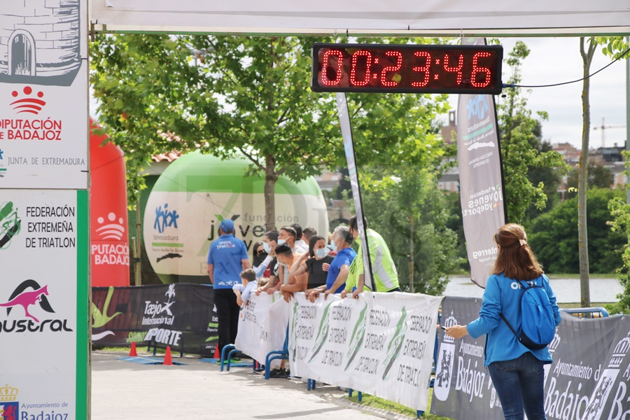 REPOR: El parque del Guadiana testigo de la XVI edición del Triatlón Puerta Palmas