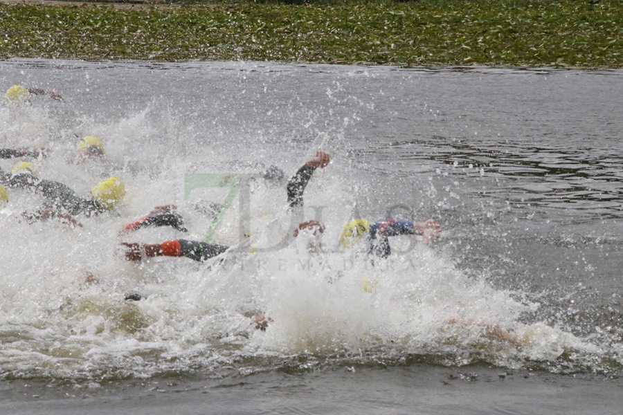 REPOR: El parque del Guadiana testigo de la XVI edición del Triatlón Puerta Palmas