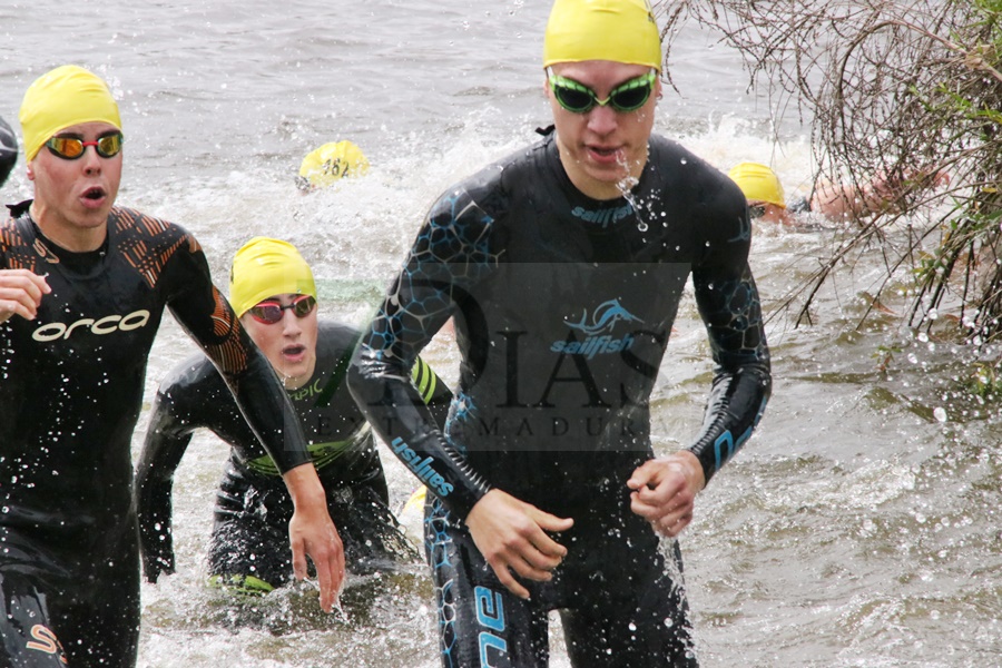 REPOR: El parque del Guadiana testigo de la XVI edición del Triatlón Puerta Palmas