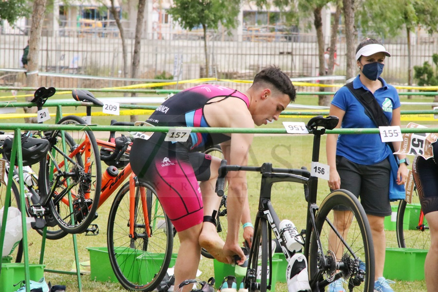 REPOR: El parque del Guadiana testigo de la XVI edición del Triatlón Puerta Palmas