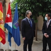 El embajador de Cuba aborda proyectos de cooperación con el presidente de la Diputación