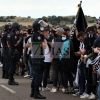 Locura en El Vivero para recibir al autobús del CD. Badajoz