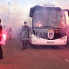 Locura en El Vivero para recibir al autobús del CD. Badajoz