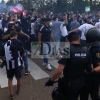 Locura en El Vivero para recibir al autobús del CD. Badajoz