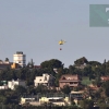 Incendio forestal frente a Los Montitos (Badajoz)