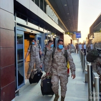 Regresan los últimos militares procedentes de Mali a Extremadura