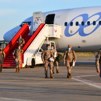 Vuelta a casa: soldados destinados en Malí llegan a Badajoz