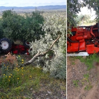 Segundo fallecido del fin de semana en Extremadura tras quedar atrapado bajo un tractor