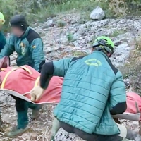 La Guardia Civil rescata el cadáver de un espeleólogo del interior de una cueva