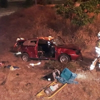 Varios heridos tras caer por un terraplén en el enlace de la M-40 y la A-5