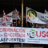 USO denuncia nuevos recortes en la enseñanza concertada en Extremadura