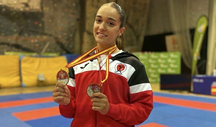 Doble medalla para Paola García en el Campeonato de España de clubes