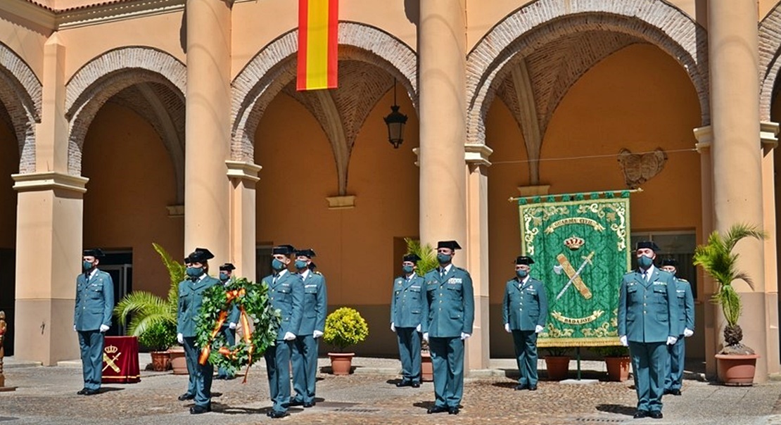 La Guardia Civil conmemora en Badajoz el 177º Aniversario de su Fundación