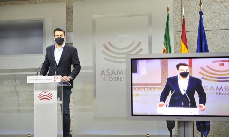 Cs critica “el doble juego” de PSOE y Unidas Podemos con los nuevos impuestos