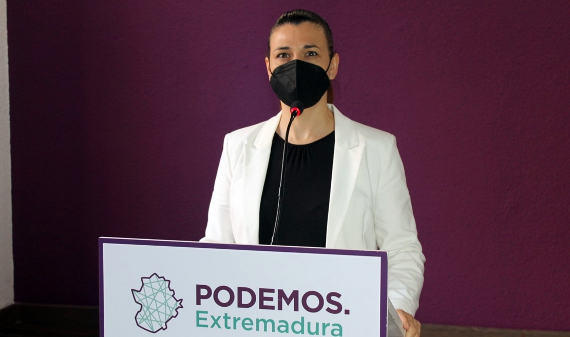 Podemos habla de &quot;corrupción del PSOE&quot; en el protocolo de vacunación en Extremadura