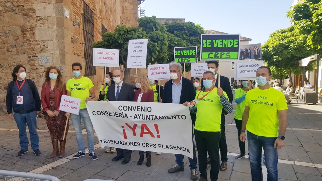 Cs pide a la Junta que “haga ya justicia” con los trabajadores del CRPS de Plasencia