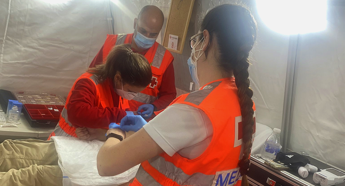 SAN JUAN: Cruz Roja atiende a 5 personas, una de ellas por heridas accidentales