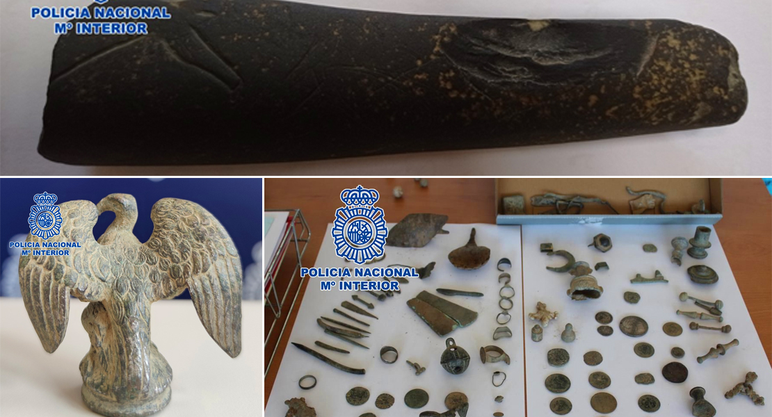 Recuperan piezas arqueológicas de gran valor y las devuelven a los museos extremeños
