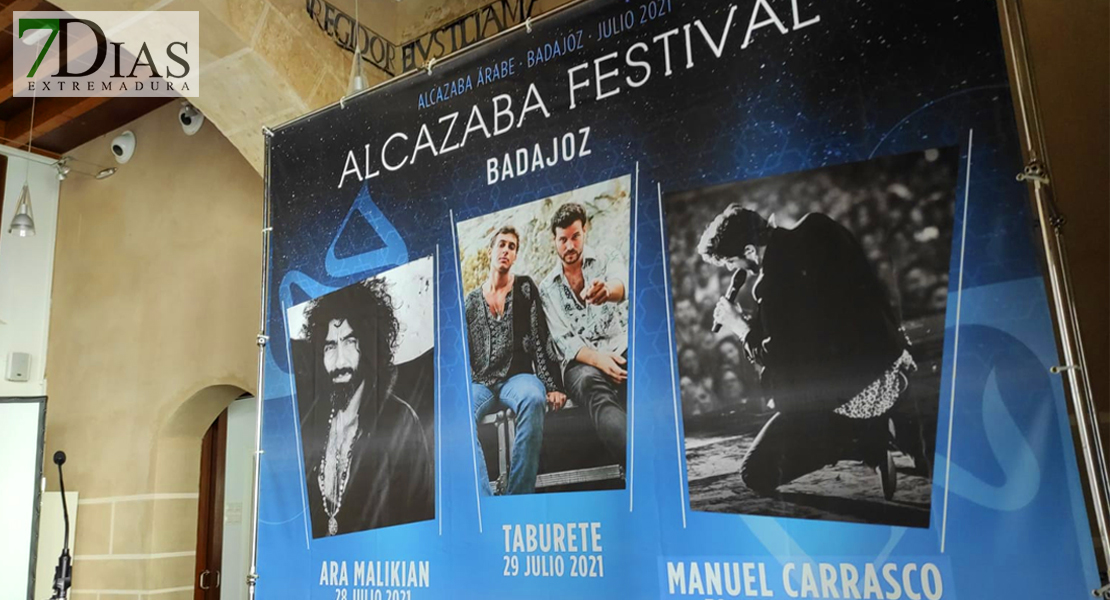 Manuel Carrasco dará dos conciertos en el Alcazaba Festival de Badajoz