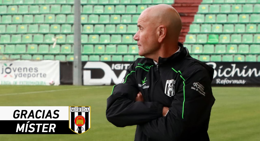 Miguel Rivera no continuará como entrenador del AD Mérida