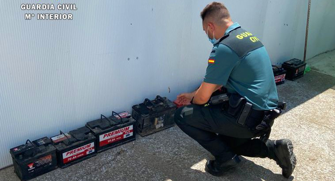 Dos detenidos por varios delitos de hurto y robo de baterías en Miajadas (CC)