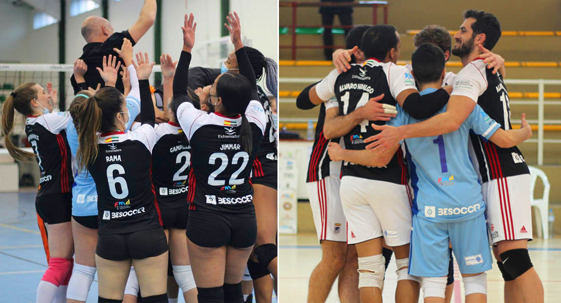 El CD. Badajoz también hace historia en el voleibol a nivel nacional